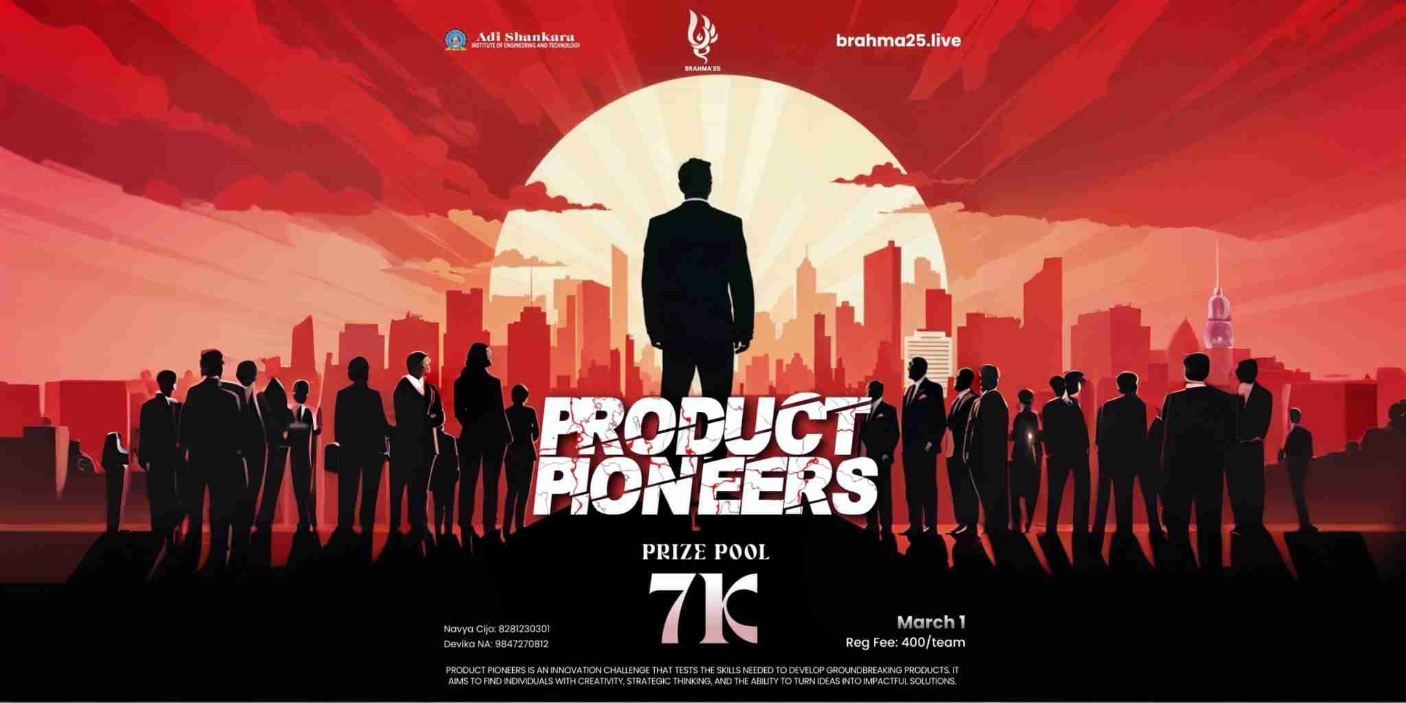 Product Pioneers Saturday, March 1, 2025