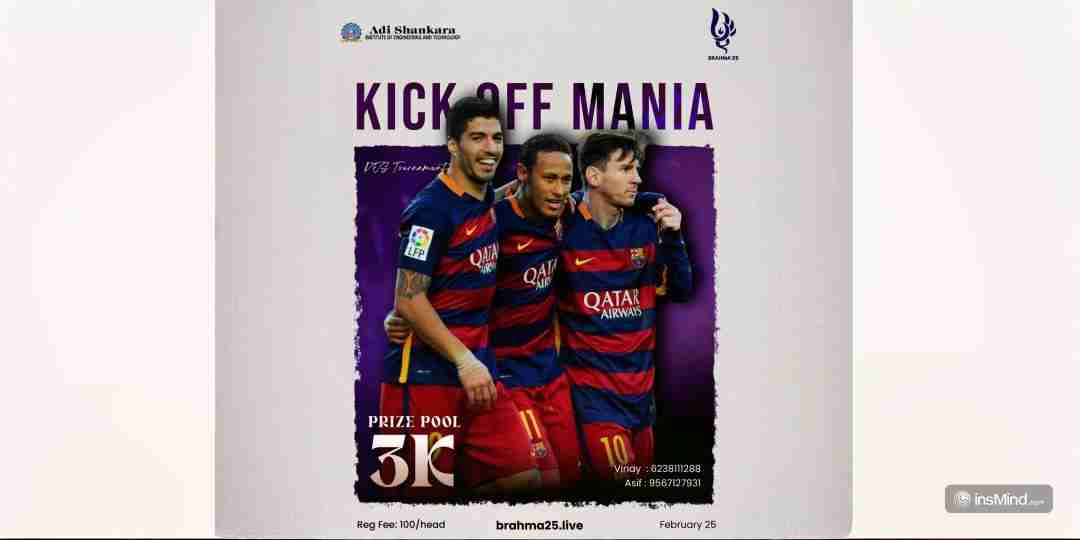 Kick Off Mania Tuesday, February 25, 2025