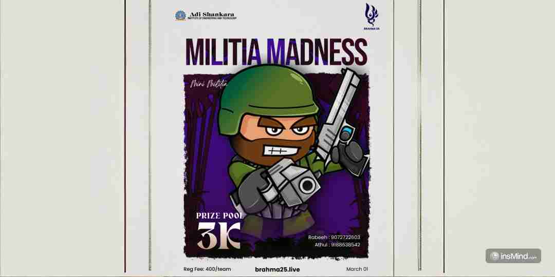 Militia Madness Saturday, March 1, 2025