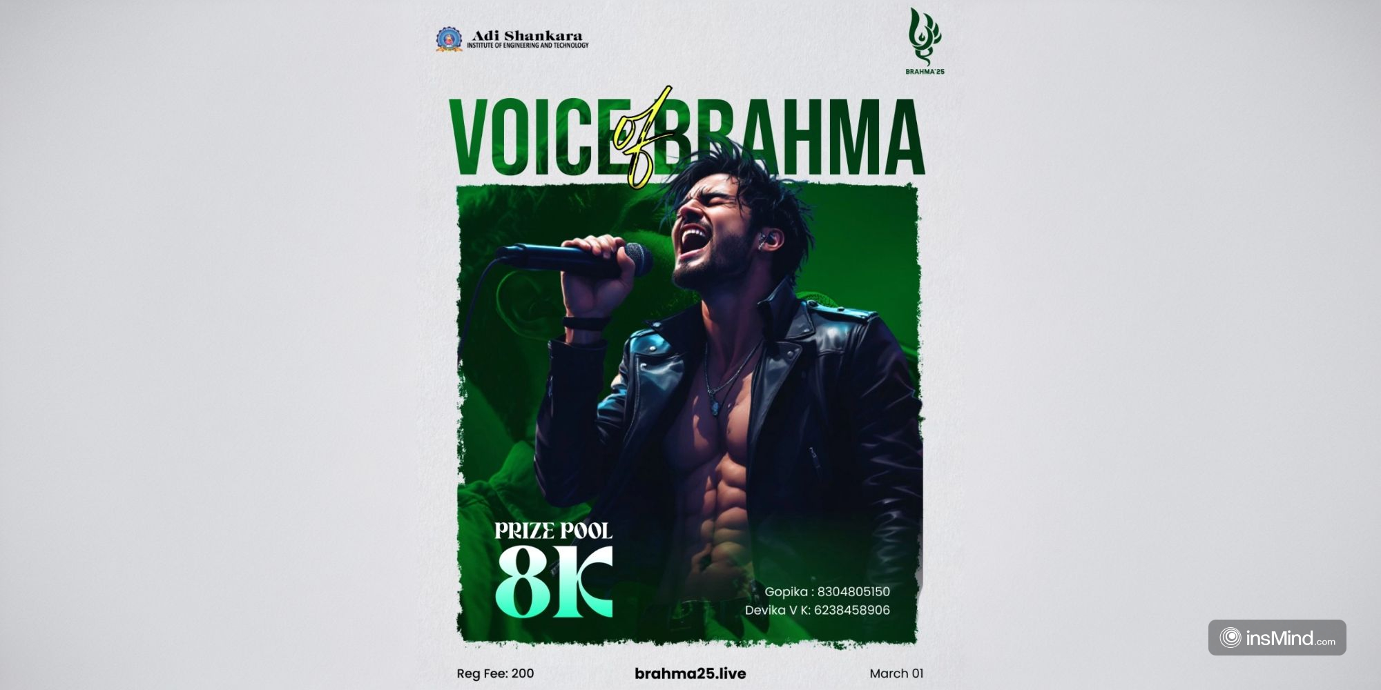 Voice of Brahma 2025 Saturday, March 1, 2025
