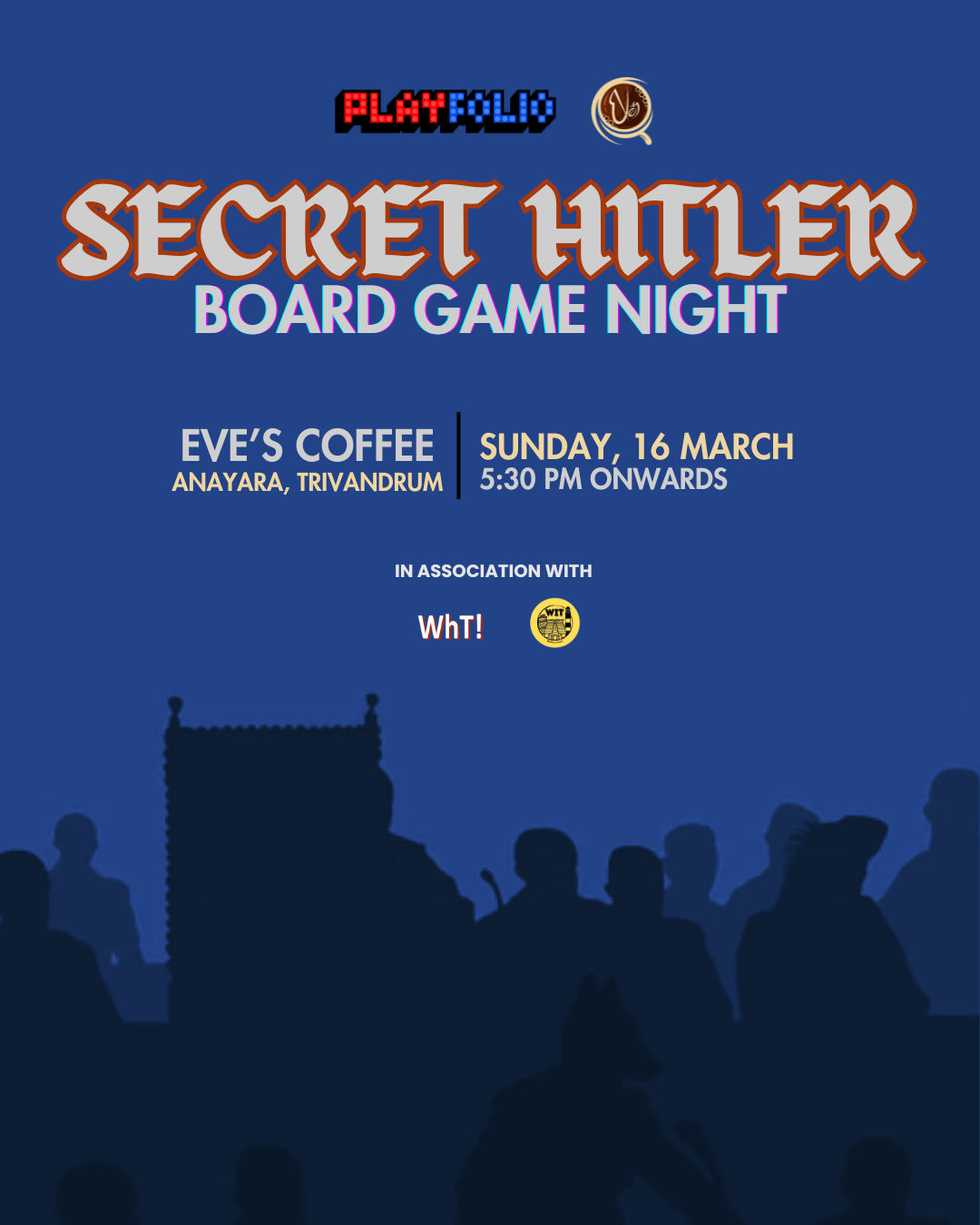 Secret Hitler Game Night Sunday, March 16, 2025