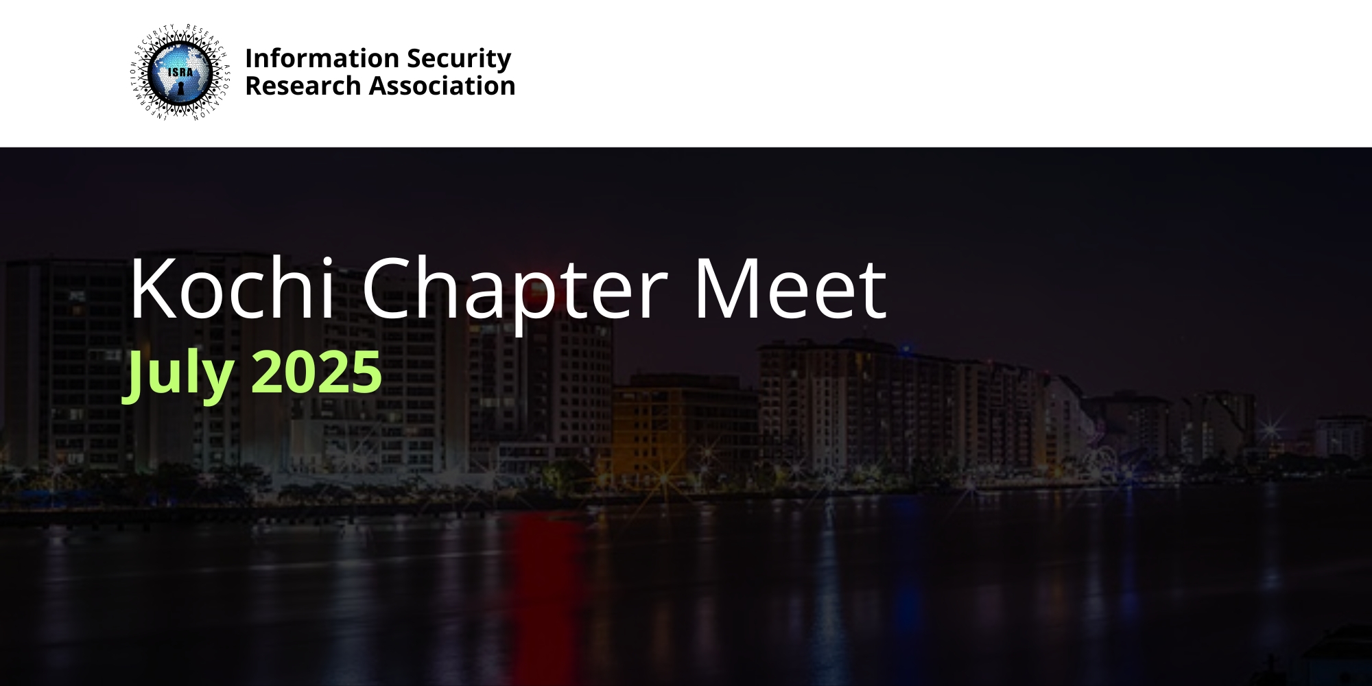 ISRA Chapter Meetup Saturday, July 26, 2025