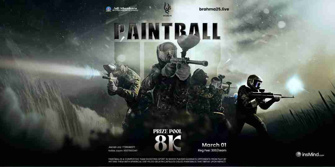 Paintball Saturday, March 1, 2025