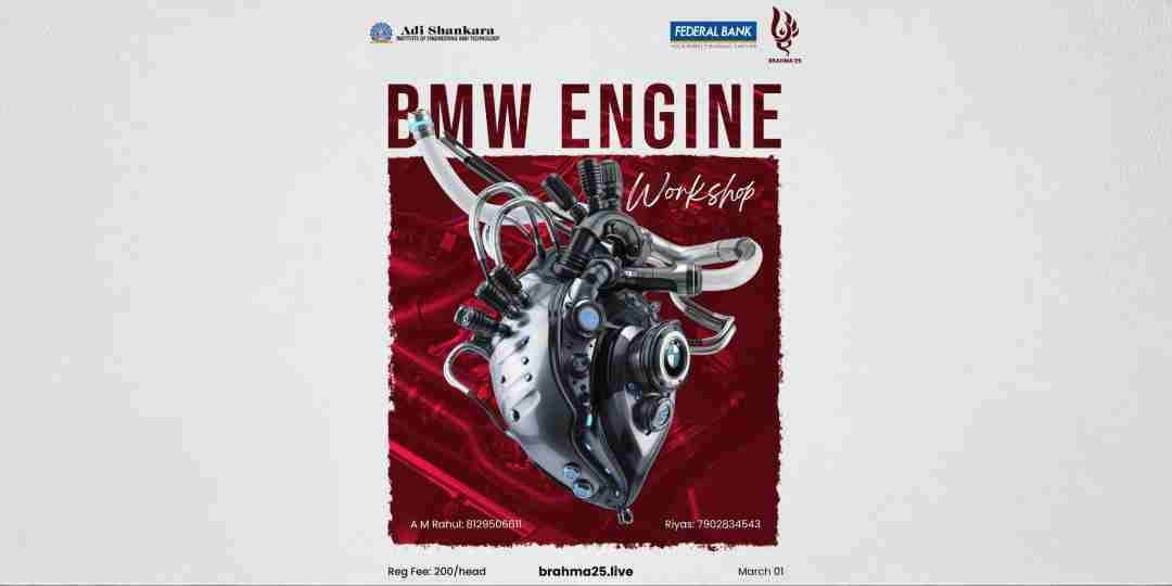BMW Engine Workshop Saturday, March 1, 2025